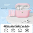 thumbnail image 3 of Funda de silicona suave para AirPods Pro Case TNSNK con kit de limpieza, 3 of 6