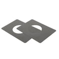 thumbnail image 2 of 2pcs Door Frame Plate Repair Kits Deadbolt Fixing Filler Door Reinforcement Plate, 2 of 8