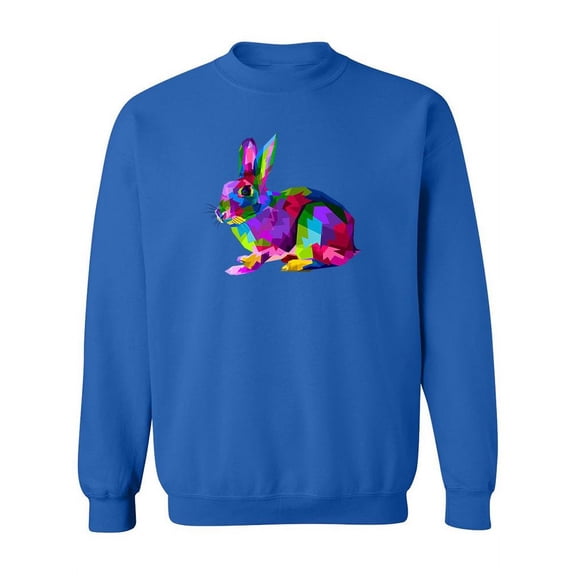 Zentangle Style Rabbit Sweatshirt Women -Image by Shutterstock, Female Small