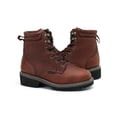 thumbnail image 2 of Hardlong Men's 6" Soft Toe Slip Resistant Durable Breathable Work Boots-84314 size 10.5, 2 of 9