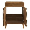 thumbnail image 4 of Modway Render Wooden Bathroom Vanity Cabinet in Walnut Finish, 4 of 8