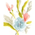 thumbnail image 3 of Vess, June Erica 20x24 Black Modern Framed Museum Art Print Titled - Floral Sonata I, 3 of 5