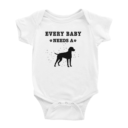 

Every Baby Needs A German Shorthaired Pointer Dog Cute Baby Jumpsuits For Boy Girl 0-3 Months