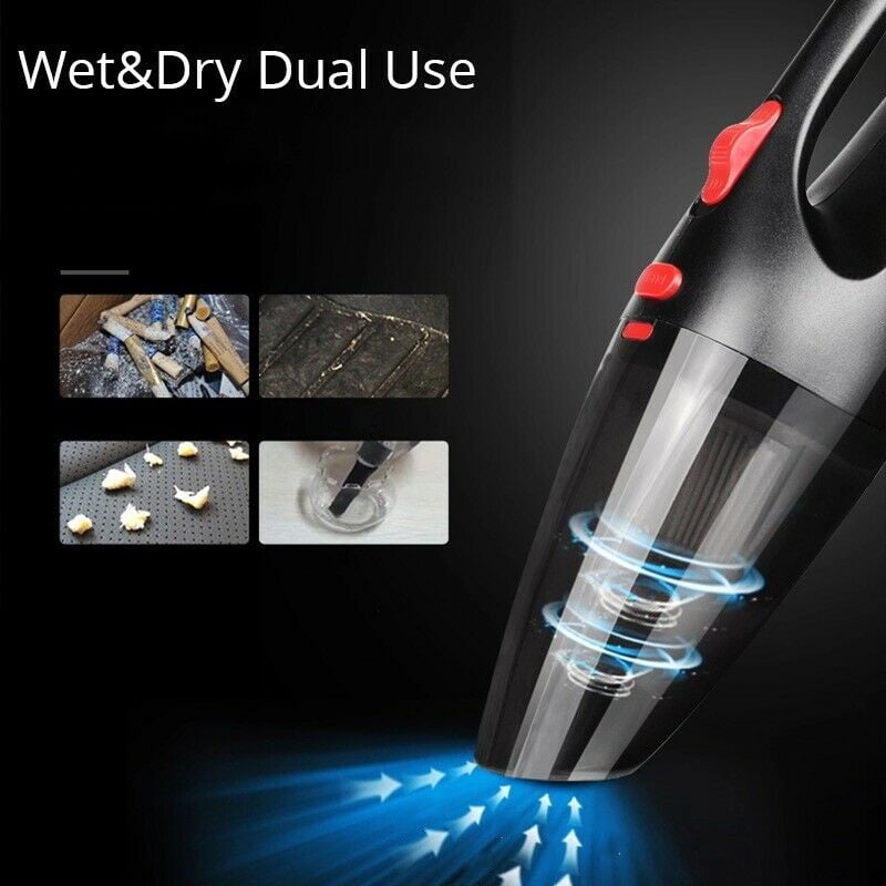 120W 12V Auto Car Vacuum Cleaner Mini Portable Handheld Wet Dry Duster US 