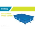 thumbnail image 4 of Bestway Flowclear Rectangle Above Ground Pool Cover (8 Pack), 4 of 12