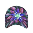 thumbnail image 2 of Balery Colored Abstract Baseball Cap For Women Men,Adjustable Size For Running Workouts And Outdoor Activities All Seasons, 2 of 9