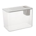 thumbnail image 2 of Xuanheng Réservoir de Reptiles Terrarium Vue Claire de Bureau Habitat pour Tortue Couvercle Blanc, 2 of 8