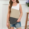 thumbnail image 2 of Gilet Sans Manches pour Filles, Col Rond, Design Imprimé, Tissu Doux et Respirant, Tenue Décontractée, Convient aux Âges de 5 à 14 Ans, 2 of 7