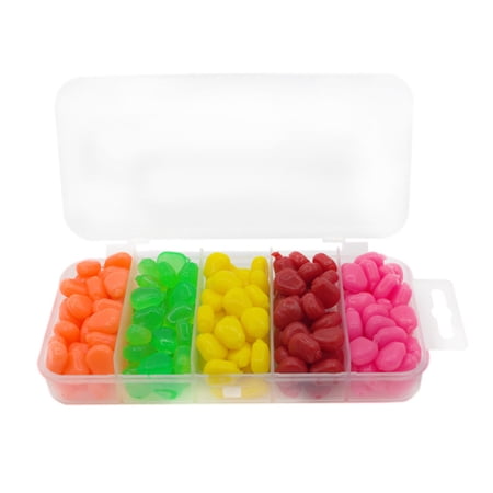 Drchoer 50PCS/Box Simulation Fake Corn Soft Baits Carp Fishing Lures