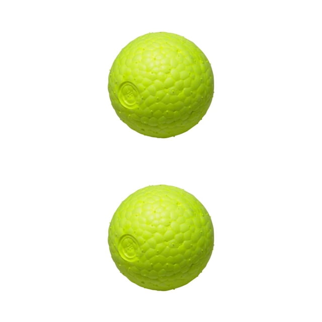 relayinert PC Dog Rugby Toy With Irregular Bounce And ETPU For Interactive Play With Good Wear Resistance Pure Gold 7cm 2Set