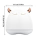 thumbnail image 5 of Toystoory Humidificador Jooan 26dB Luz nocturna silenciosa 280 ml Lámpara de respiración Difusor Máquina humidificadora Humidificadores blanco, 5 of 6