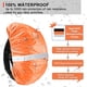 thumbnail image 4 of Funda impermeable para mochila con tiras reflectantes, funda ultraligera impermeable para mochila, bolsa de almacenamiento para senderismo, camping, ciclismo, al aire libre, viajes MFZFUKR CPB-DE-HJJ-104-5, 4 of 5
