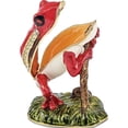 thumbnail image 5 of Fashion Bejeweled Rascal Red Frog On Branch Trinket Box (2 X 2) Made In China bj3069, 5 of 5