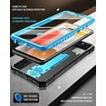 thumbnail image 4 of Poetic Revolution Case for Samsung Galaxy A42, Heavy Duty Full Body Cover with Kickstand, Blue, 4 of 6