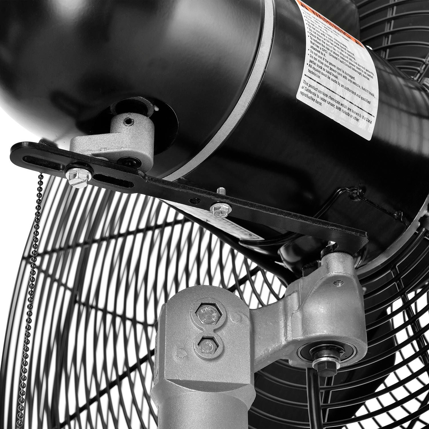 CD Premium 30" Oscillating Wall Mount Fan, TEFC Motor, 11,500 CFM, 1/2 HP