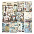 thumbnail image 4 of SunWMart Vintage Scrapbook Paper A5 Size, 16 Sheets Single Sided Craft Paper for DIY Card Making Scrapbooking Photo Album Junk Journal Decor, 4 of 4
