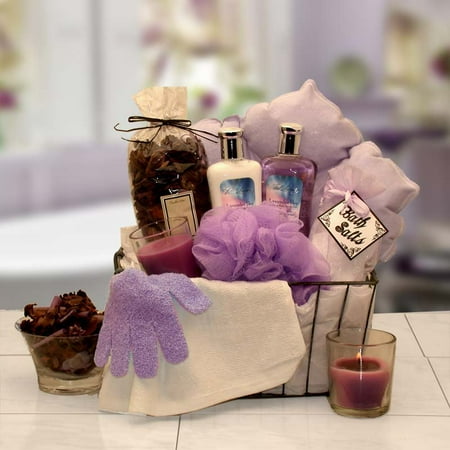 Bath & Body Spa Caddy Gift Basket