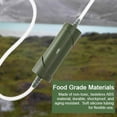 thumbnail image 2 of Camping Water Purifier Portable Drinking Water Filter Straw Emergency Filtration, 2 of 8