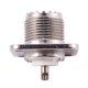 thumbnail image 4 of 2X Conector RF Copa de Soldadura Montaje en Cubierta Montaje en Chasis SO239 Hembra UHF, 4 of 8
