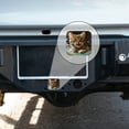 thumbnail image 4 of Hitch Cover Fits For 2-Inch Hitch,Cute Cat Playing With Soap Bubbles In Colorful Bubble Tuberubber Trailer Hitch Cover Tube Plug Insert,Car Exterior Accessories, Receiver Tube Hitch Plug, 4 of 6