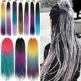 thumbnail image 1 of Ombre Senegalese Twist Crochet Synthetic Braiding Hair Extensions for Women, 1 of 4