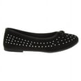 thumbnail image 2 of Kensie Girl Little Kids Ballerinas, Bead Black, 13, 2 of 8