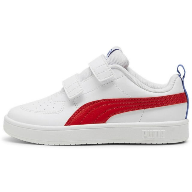 Tenis Puma Rickie V PS para Niños 17 A 21.5. 391327-05 blanco 18