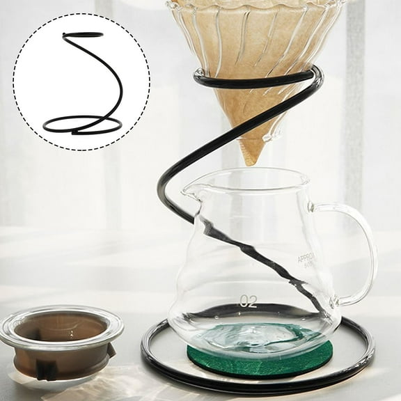 UPOUART 1Pc Stand for Coffee Filter and Pour-Over Coffee 7.5X6.1X2.4in