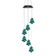 thumbnail image 3 of Christmas Solar Tree Wind Chime Light, Outdoor Courtyard Decoration Mood Light, Auto Color Changing LED Pendant, Holiday Gift for Family, 3 of 8