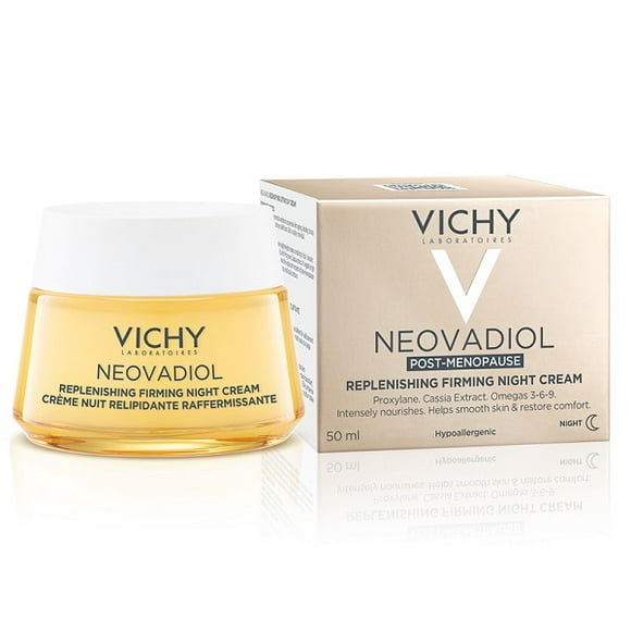 Vichy Neovadiol Post-Menopause Replenishing Firming Night Cream | Hypoallergenic 50ml