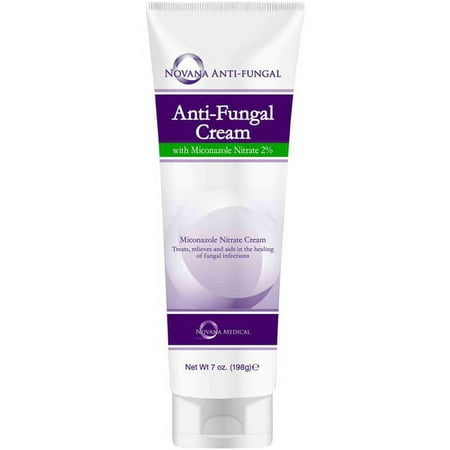 Novana Medical Anti-Fungal Skin Cream with Miconazole Nitrate, 7 oz tube