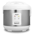 thumbnail image 1 of Panasonic Rice Cooker |SRJN105SW| 5-cup, Stainless White, 1 of 1