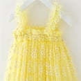 thumbnail image 4 of Diufon Toddler Baby Girl Princess Dress Summer Sleeveless Floral Printed Tulle Dresses Girls Party Cute Dress, 4 of 6