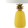 thumbnail image 6 of JONATHAN Y Pineapple 23" Classic Vintage Ceramic LED Table Lamp, Yellow/Gold, JYL4019D, 6 of 6