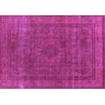 thumbnail image 1 of Ahgly Company Indoor Rectangle Oriental Purple Industrial Area Rugs, 5' x 7', 1 of 4