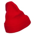 thumbnail image 3 of Halloween Eek Embroidered Long Beanie - Red OSFM, 3 of 5