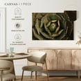 thumbnail image 5 of Elephant Stock Wooden Succulents Wall Art - Horizontal Canvas Wall Art - Living Room Wall Decor - Floral And Botanical Canvas - Brown And Green Decor - 48" x 32", 5 of 8