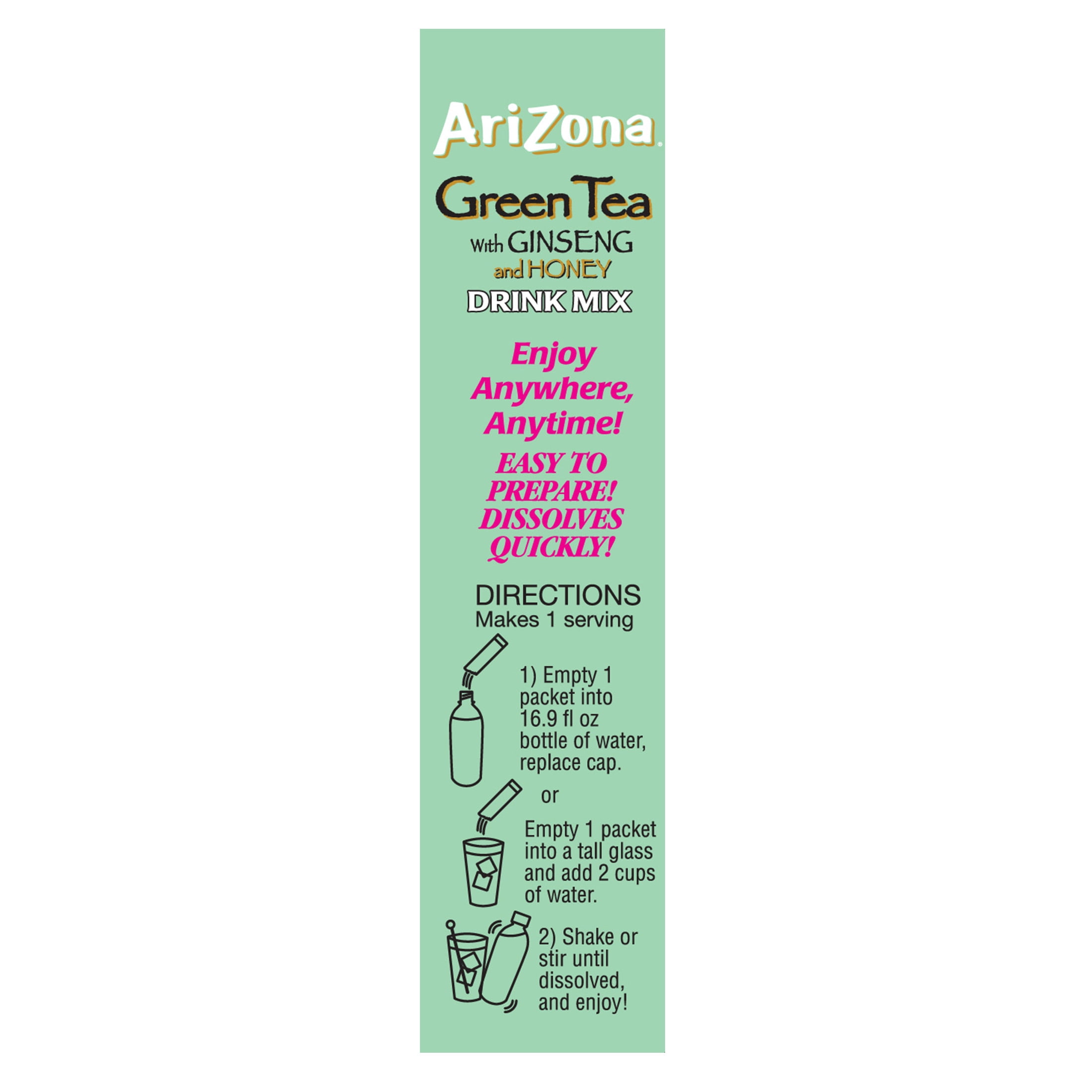 (5 pack) Arizona Green Powder Stix