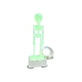 thumbnail image 2 of Kuokaa Dancing Skeleton Aquarium Bubbler with Air Hose and Weighted Base Air-Powered Halloween Fish Tank Ornament Jointed Arms Moving as Bubbles Rise (White-Green Glow), 2 of 7