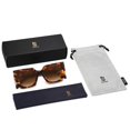 thumbnail image 5 of Gafas de sol SOJOS SJ2205 Polarized Cateye Brown para mujer, 5 of 5