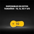 thumbnail image 3 of Pilas Auditivas Duracell Mod 10 Zinc Aire 1.4v 60 piezas Duracell PR-10 DURACELL, 3 of 8