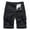 Black, variant on Cargo Shorts Men Casual Button Zipper Solid Cargo Pants With Pocket Straight Button Zipper Shorts Cargo Shorts for Men Black S