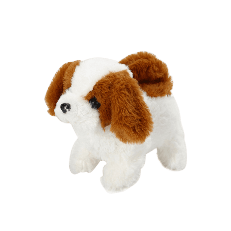 Fuzzy toy hotsell dog for short