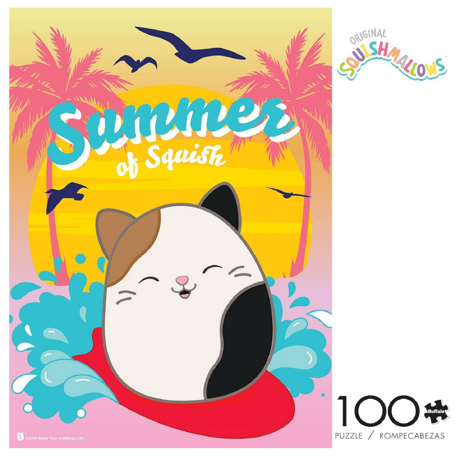 Buffalo Games - Squishmallow Summer - 100 Piece Jigsaw Puzzle