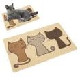 thumbnail image 1 of Tapis de Litière pour Chat, Anti-Humidité et Respirant, Tapis d'Alimentation pour Chats, 1 of 9