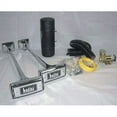 thumbnail image 3 of Hadley Air Horn H00977N Ambassador; Single Tone; Rectangular Trumpet; 26 And 29 Inch Length; Chrome Plated, 3 of 4