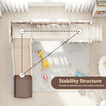 thumbnail image 3 of Pirecart 10-in-1 Kids Slide, Indoor Outdoor Toddler Slide Playground with Drawing Board, Tunnel & Storage for Playroom, Kindergarten, Backyard, Gift for Children Age 3+, Creamy Beige, 3 of 8