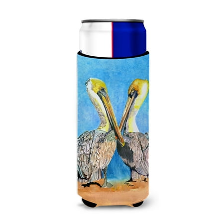 

Caroline s Treasures 8539MUK Pelican Ultra Hugger for slim cans Slim Can multicolor