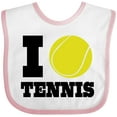 thumbnail image 3 of Inktastic Tennis Gift Boys or Girls Baby Bib, 3 of 4