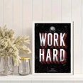thumbnail image 2 of UXIEQU Motivational Typography Canvas Print 15.75x11.81 Inches, 2 of 8